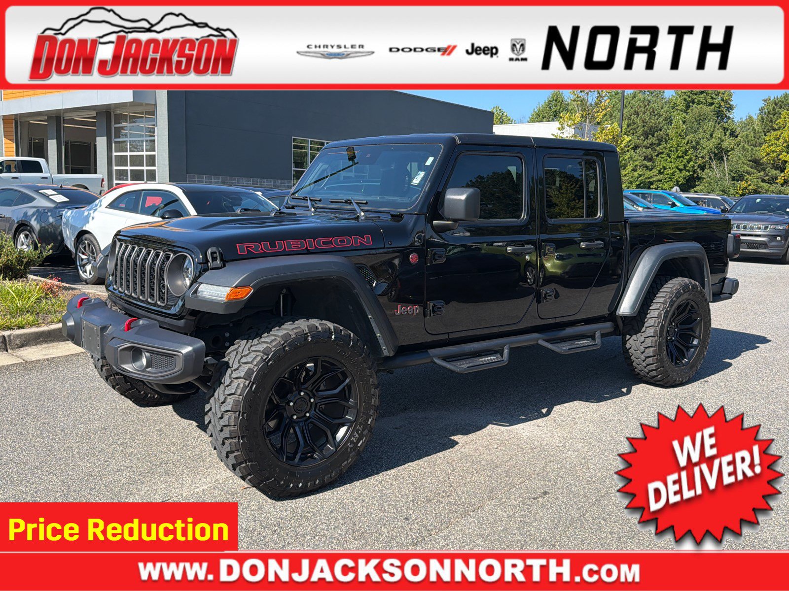 Used 2024 Jeep Gladiator Rubicon w/ Technology Group AWD/4WD image 1