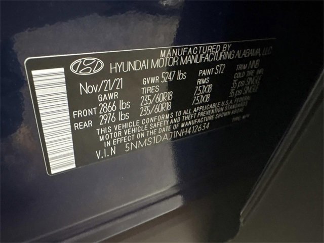 Used 2022 Hyundai Santa Fe SE w/ Cargo Package image 31