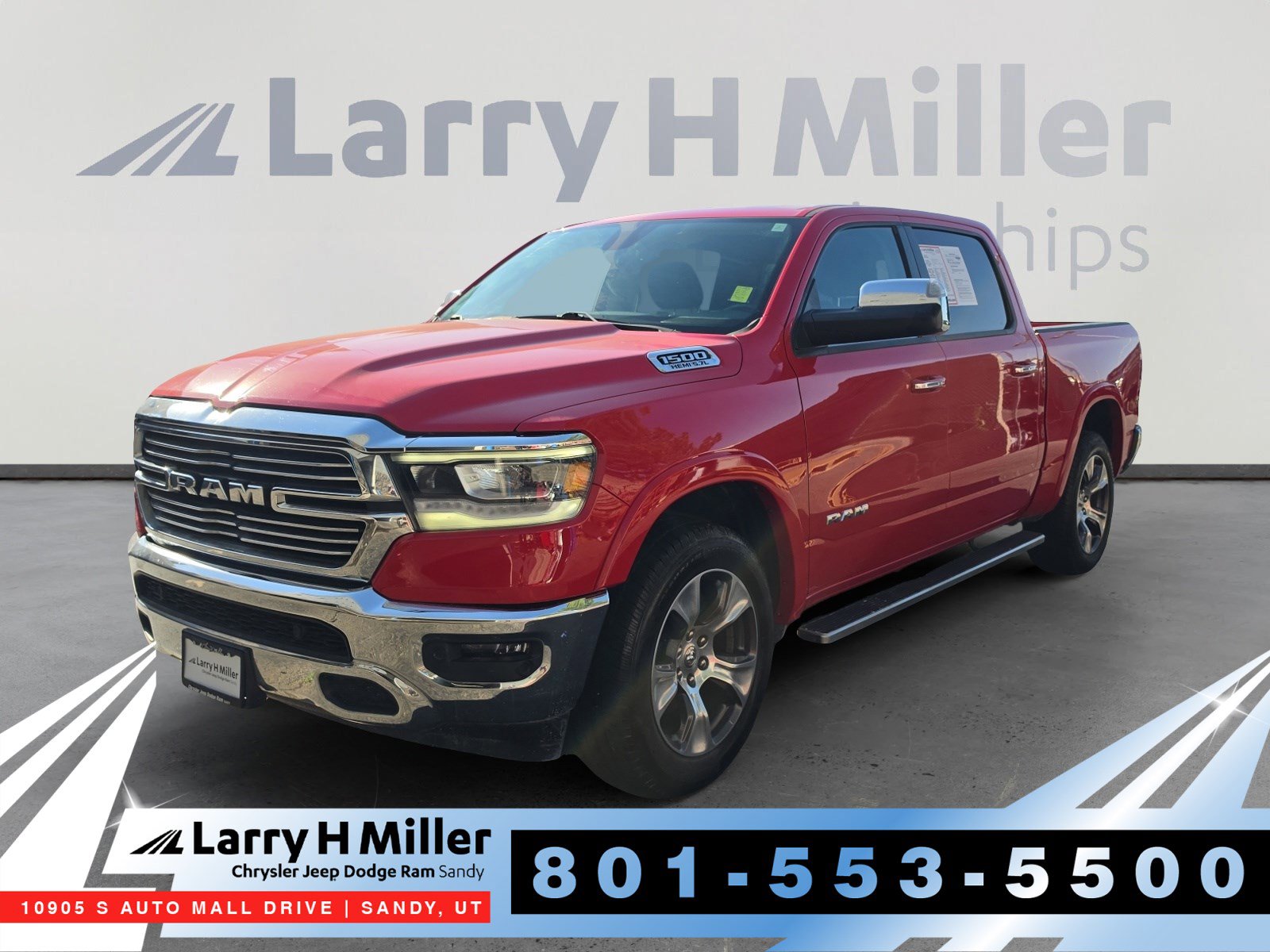Used 2019 RAM 1500 Laramie AWD/4WD image 1