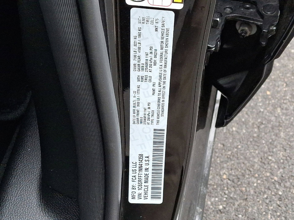 Used 2022 RAM 1500 Big Horn image 18