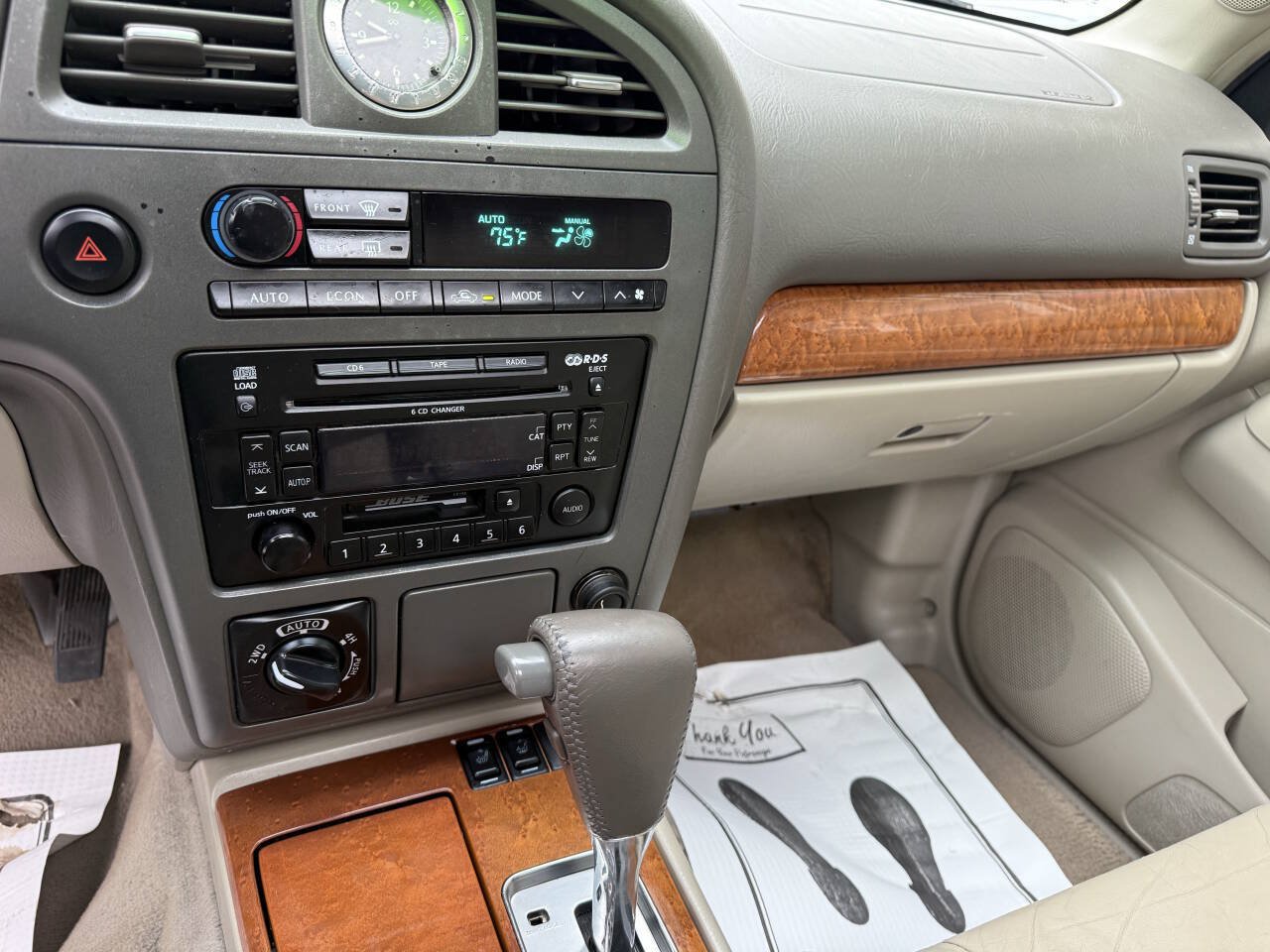 Used 2002 INFINITI QX4 4WD w/ (X03) Heated Seats Pkg image 18