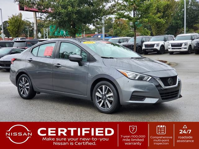 Certified 2021 Nissan Versa SV