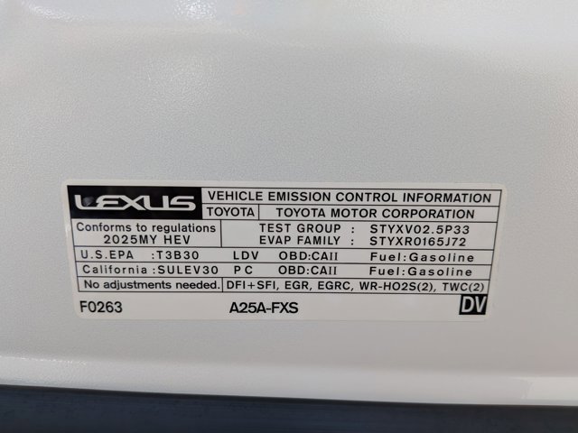 Used 2025 Lexus ES 300h w/ Premium Package FWD image 26