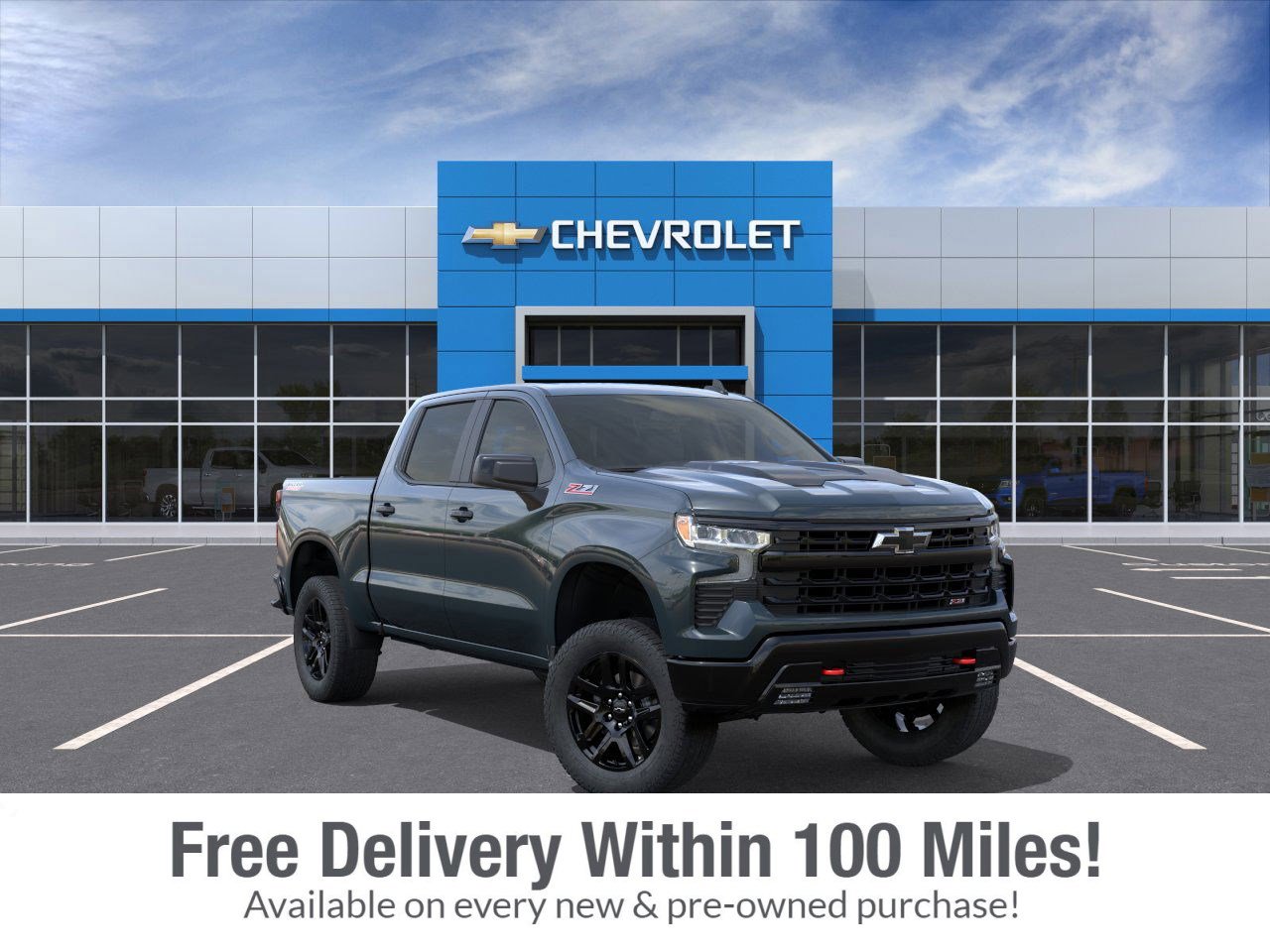New 2026 Chevrolet Silverado 1500 LT Trail Boss AWD/4WD image 1