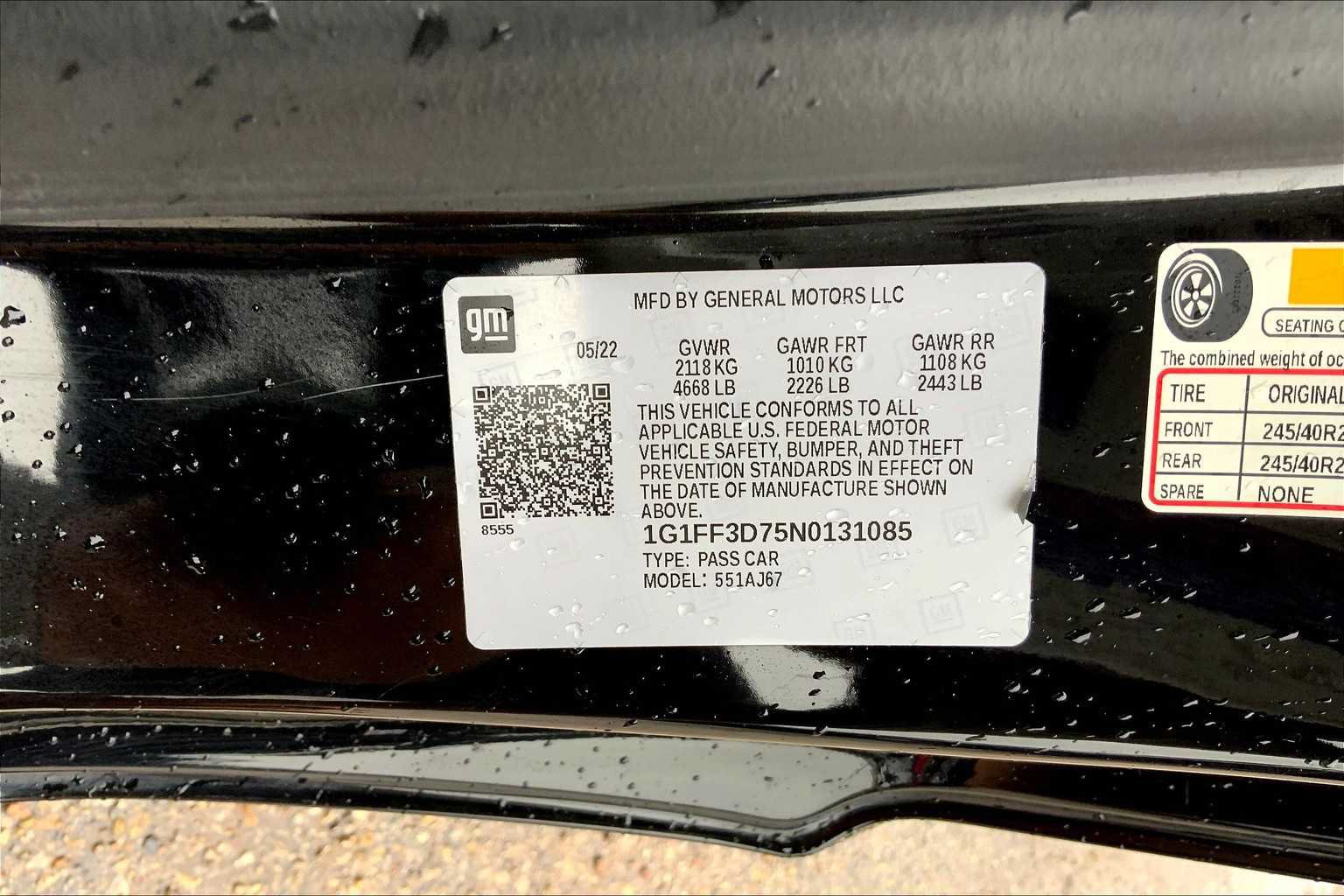Used 2022 Chevrolet Camaro LT w/ Redline Edition RWD image 33