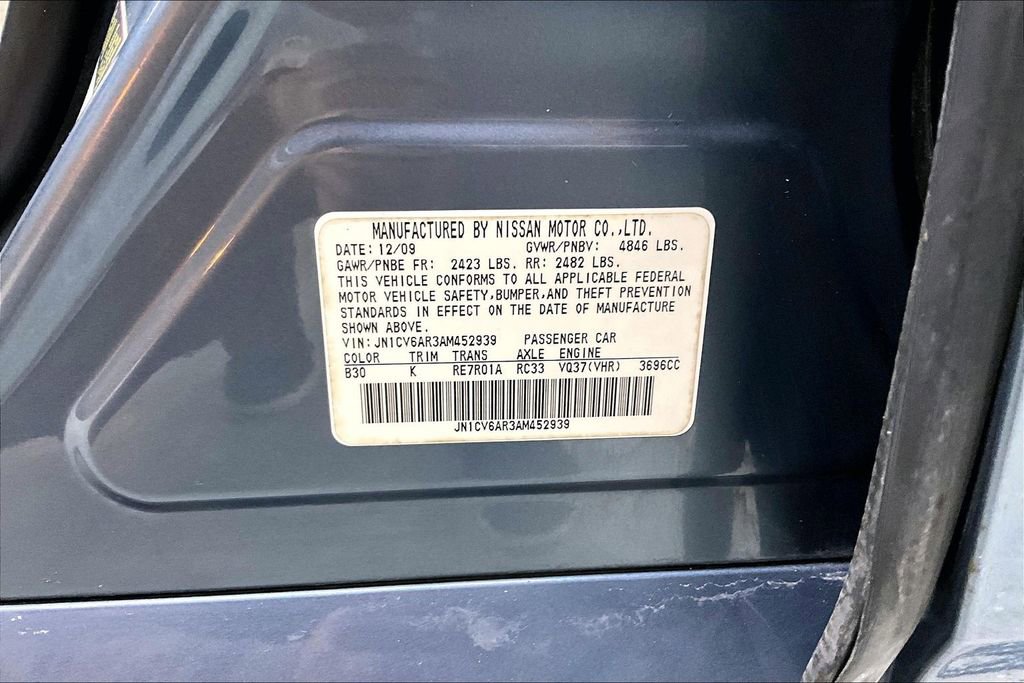 Used 2010 INFINITI G37 x w/ Premium Pkg image 18