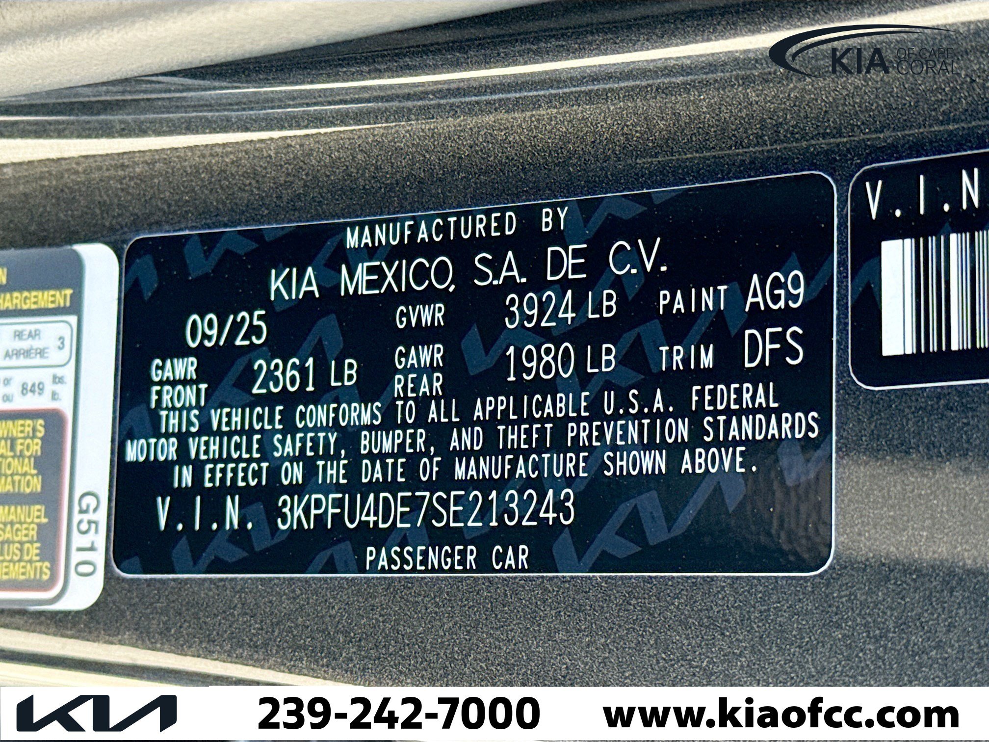 New 2025 Kia K4 EX image 39