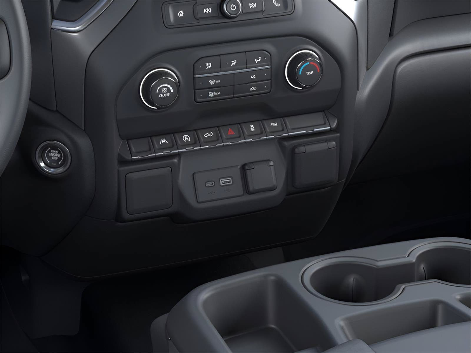 New 2026 Chevrolet Silverado 1500 Custom w/ Turbomax Blackout Package RWD image 23