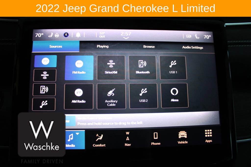 Used 2022 Jeep Grand Cherokee L Limited w/ Trailer Tow Group (B) image 53