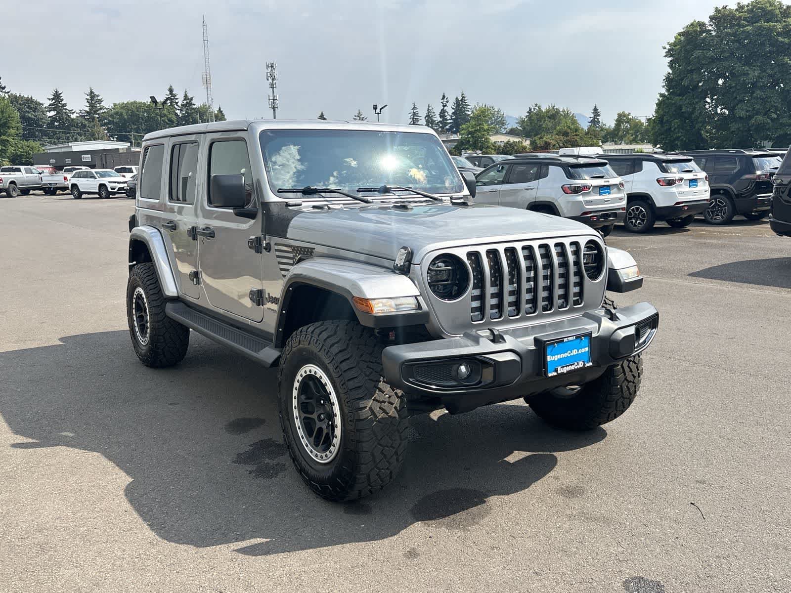 Certified 2021 Jeep Wrangler Unlimited Sahara AWD/4WD image 7