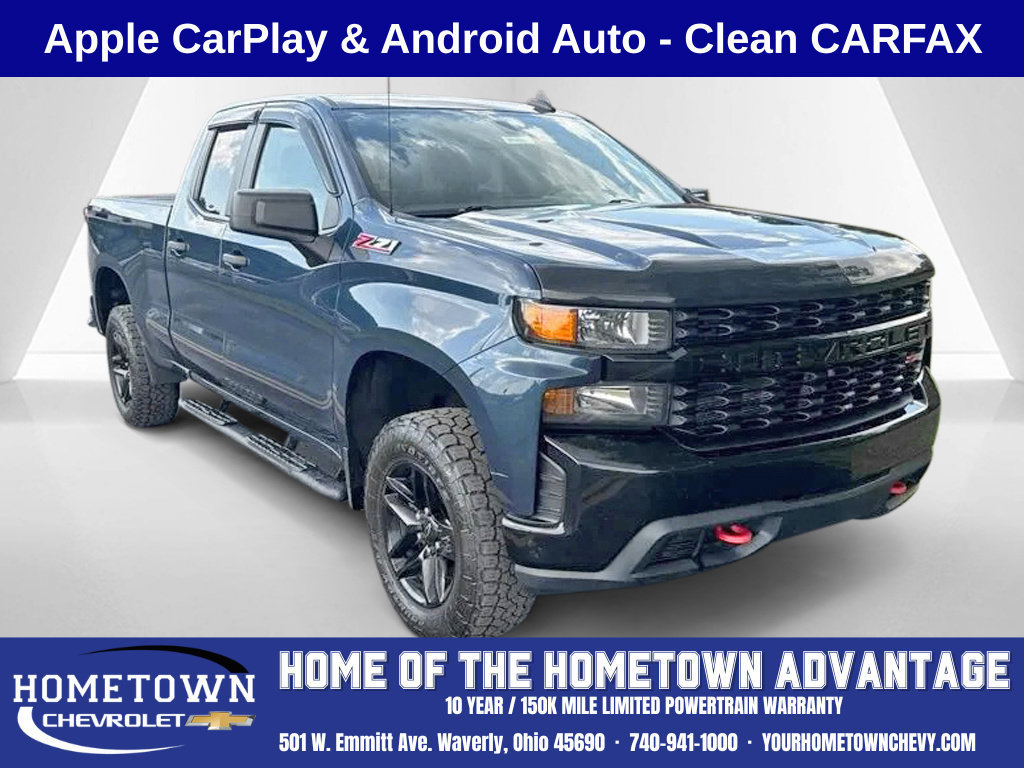 Used 2019 Chevrolet Silverado 1500 Custom Trail Boss w/ Custom Convenience Package AWD/4WD image 1
