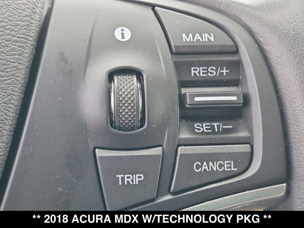 Used 2018 Acura MDX w/ Technology Package AWD/4WD image 8
