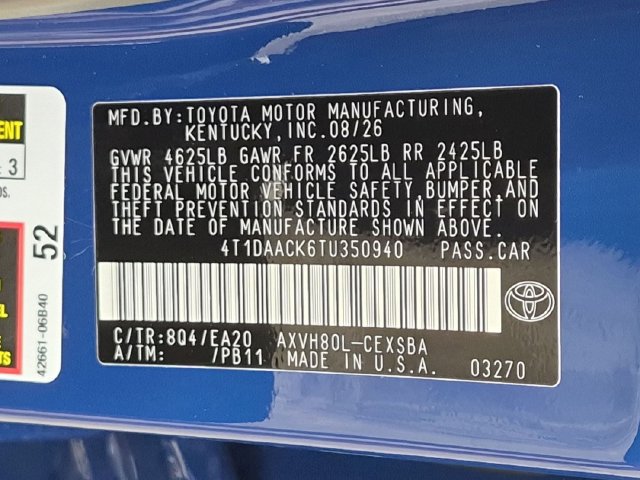 Certified 2026 Toyota Camry SE w/ Convenience Package FWD image 31