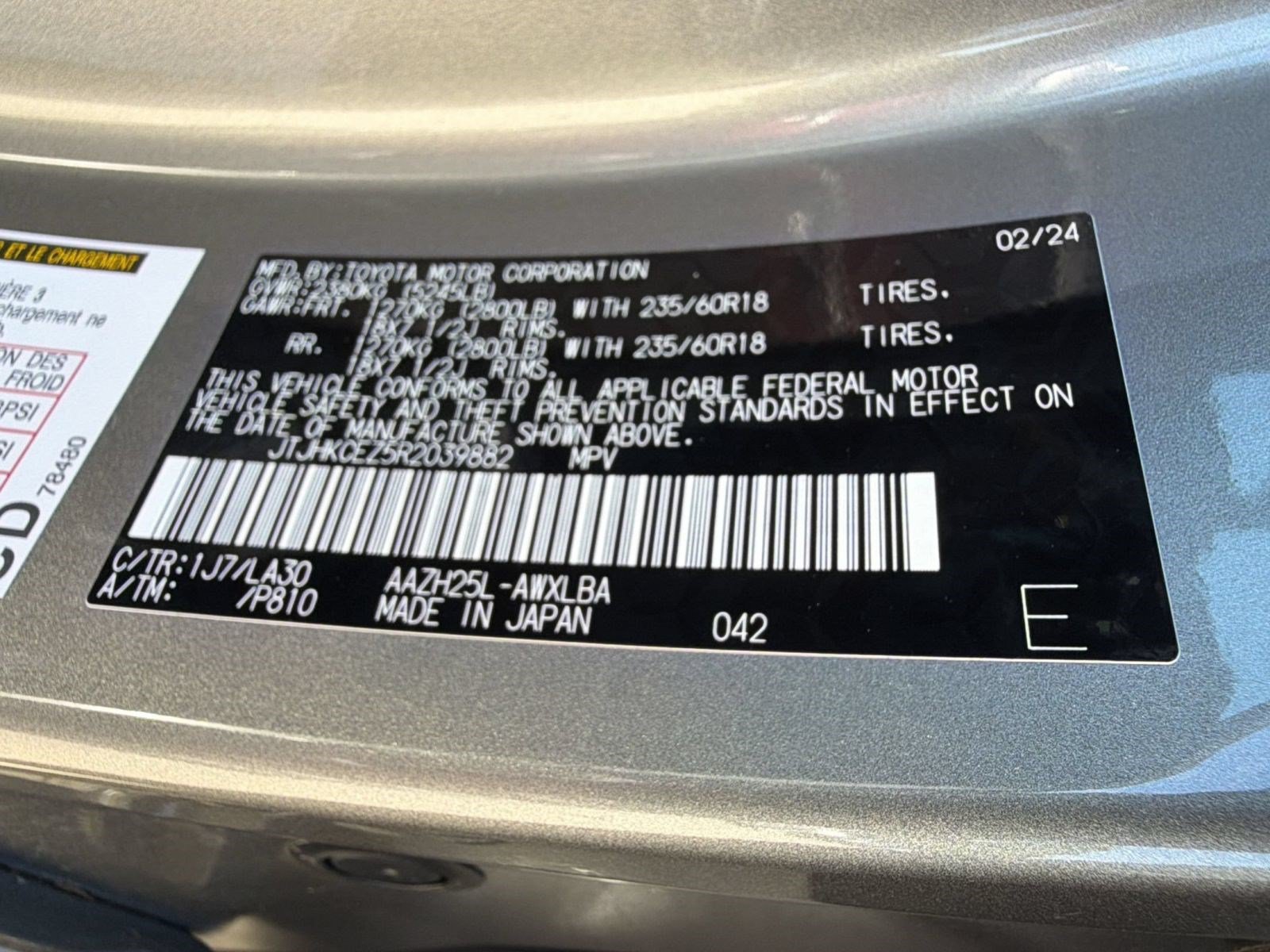 Used 2024 Lexus NX 350h AWD w/ Vision Package image 23