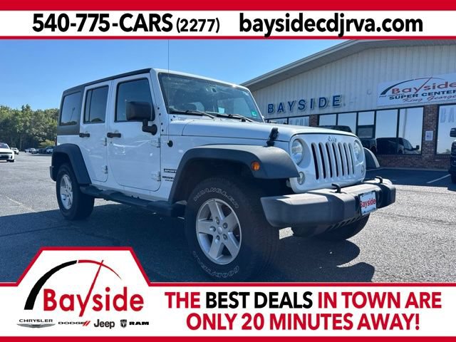 Used 2016 Jeep Wrangler Unlimited Sport w/ Quick Order Package 23S