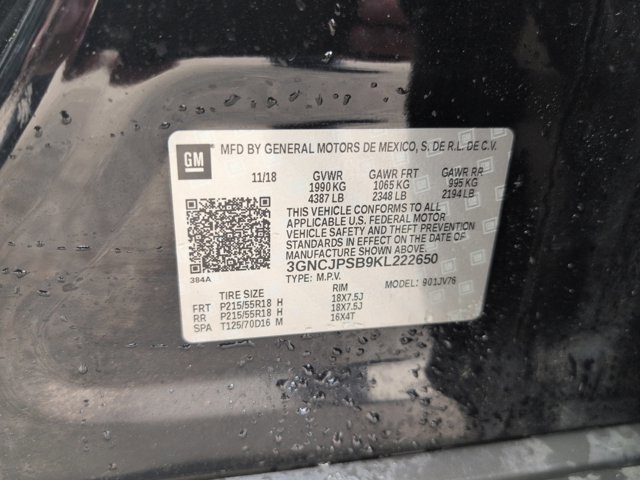 Used 2019 Chevrolet Trax LT w/ Sun & Sound Package image 29