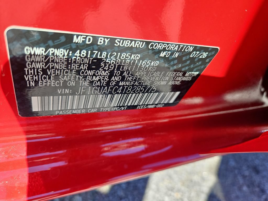 New 2026 Subaru Impreza 2.0i Sport AWD/4WD image 21