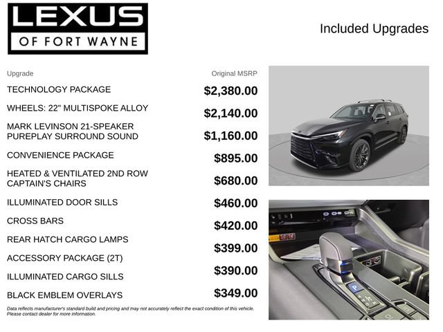 New 2026 Lexus TX 350 AWD w/ Technology Package image 4