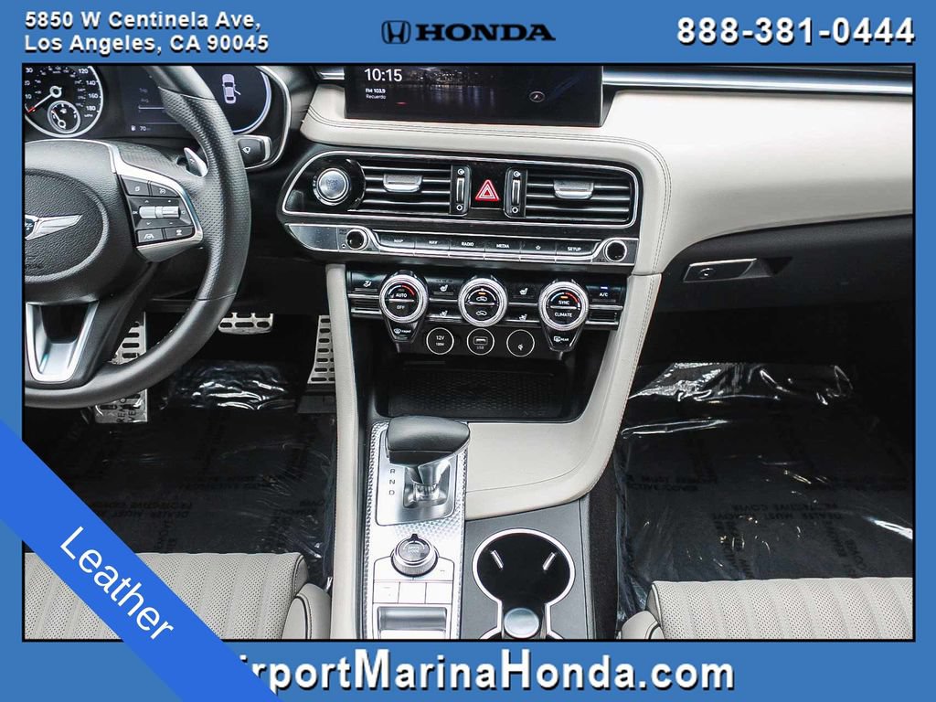 Used 2023 Genesis G70 2.0T w/ Sport Prestige Package RWD image 4