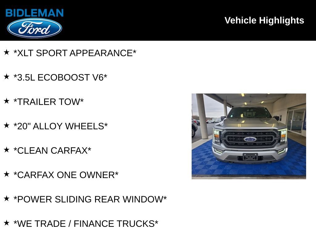 Used 2021 Ford F150 XLT w/ Equipment Group 302A High AWD/4WD image 10