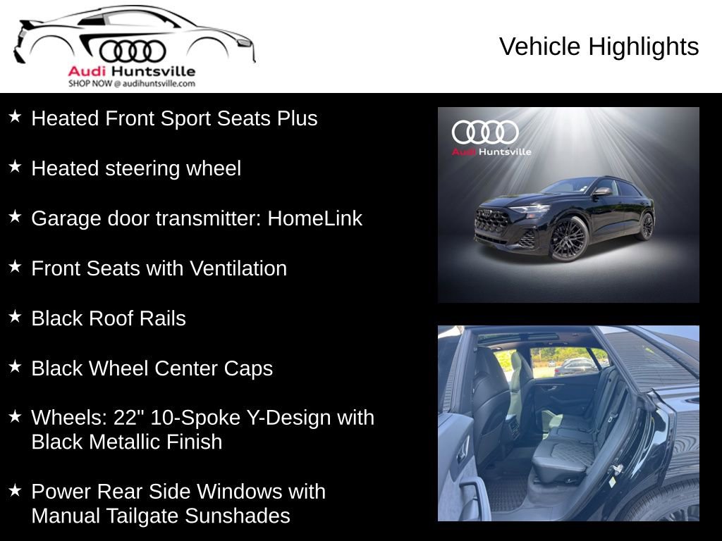 New 2026 Audi SQ8 Premium Plus AWD/4WD image 24