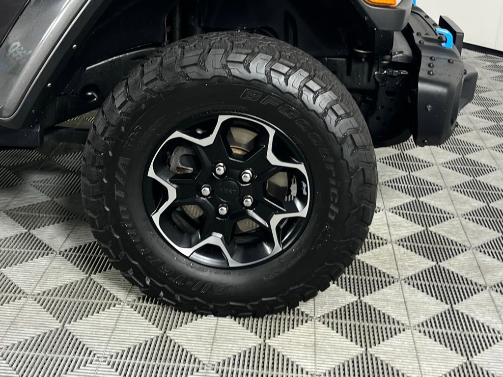 Used 2021 Jeep Wrangler Unlimited Rubicon 4xe w/ Steel Bumper Group image 13