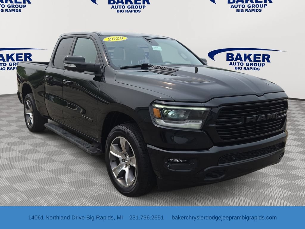 Used 2020 RAM 1500 Sport w/ Leather & Sound Group AWD/4WD image 1