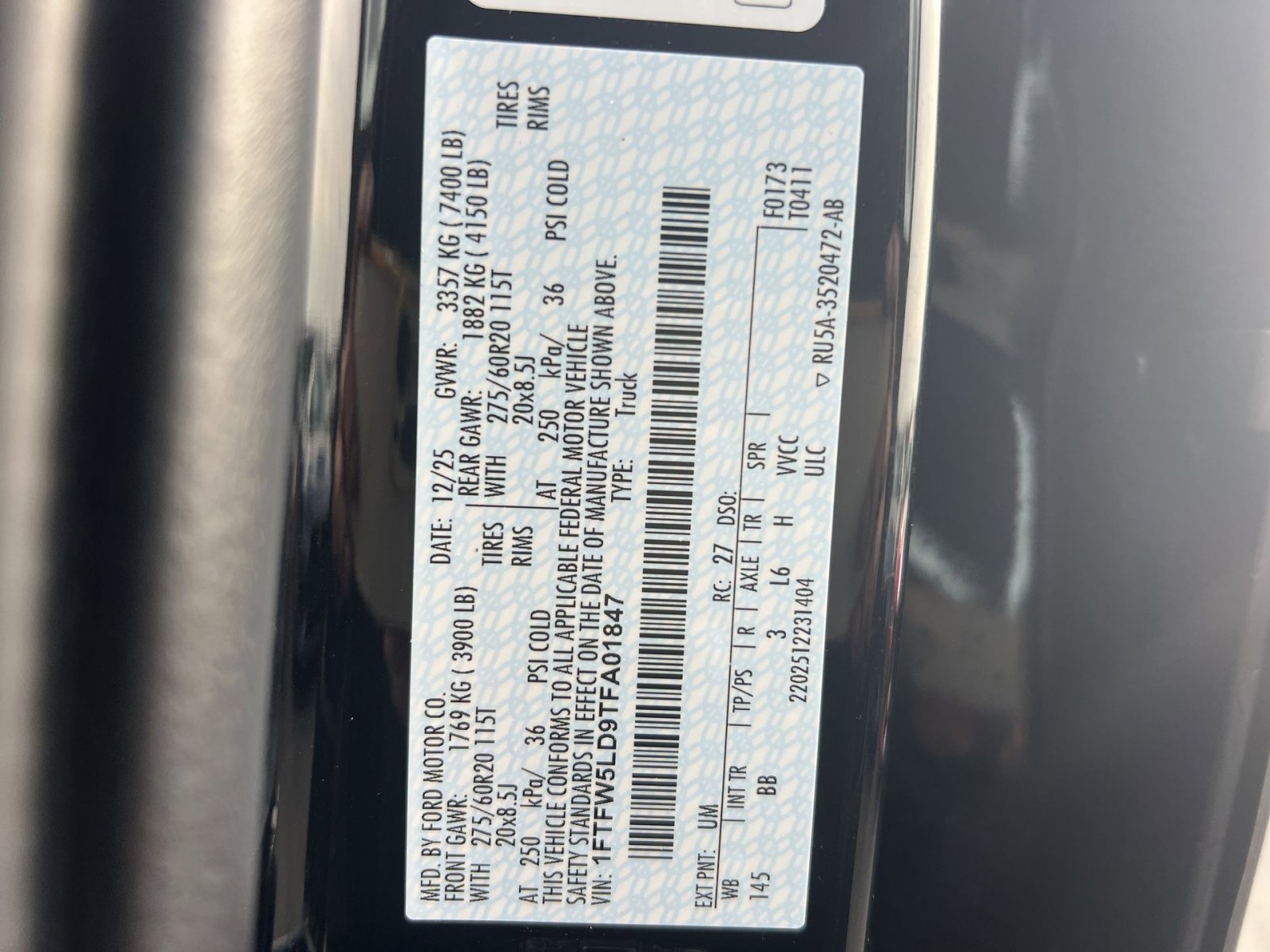 New 2026 Ford F150 Lariat w/ Equipment Group 501A Mid image 28