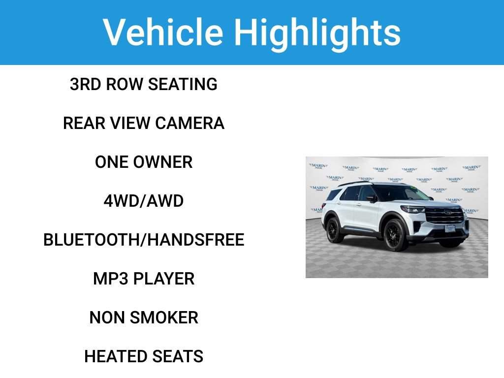 Used 2025 Ford Explorer Active AWD/4WD image 7