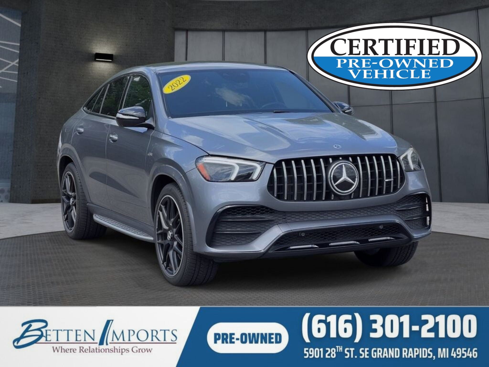 Used 2022 Mercedes-Benz GLE 53 AMG 4MATIC Coupe image 1