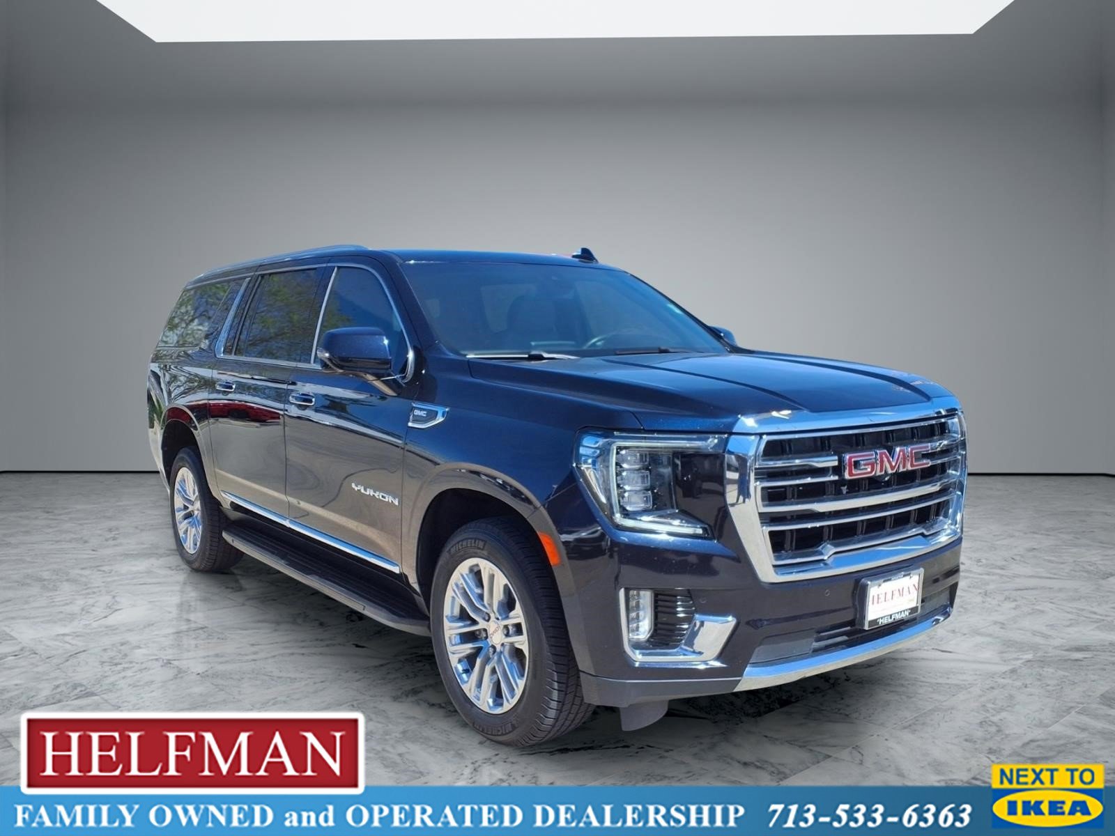 Used 2022 GMC Yukon XL SLT w/ SLT Luxury Package RWD image 1