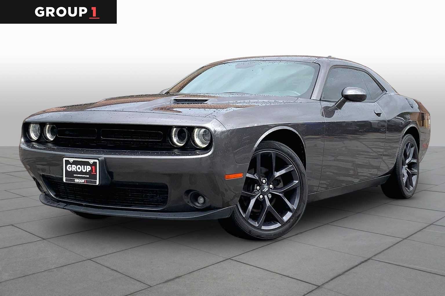 Used 2021 Dodge Challenger SXT w/ Blacktop Package RWD image 1