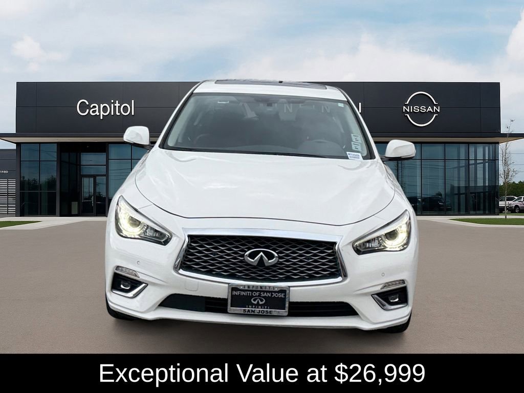 Used 2021 INFINITI Q50 Luxe w/ Cargo Package image 2