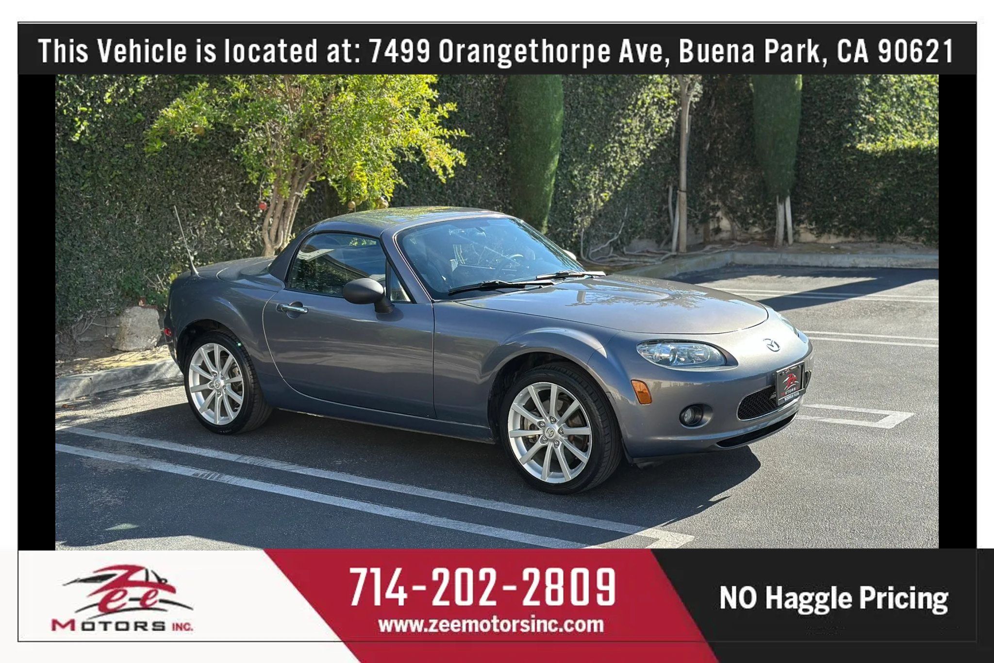 Used 2008 MAZDA MX-5 Miata Grand Touring w/ Premium Pkg RWD image 2