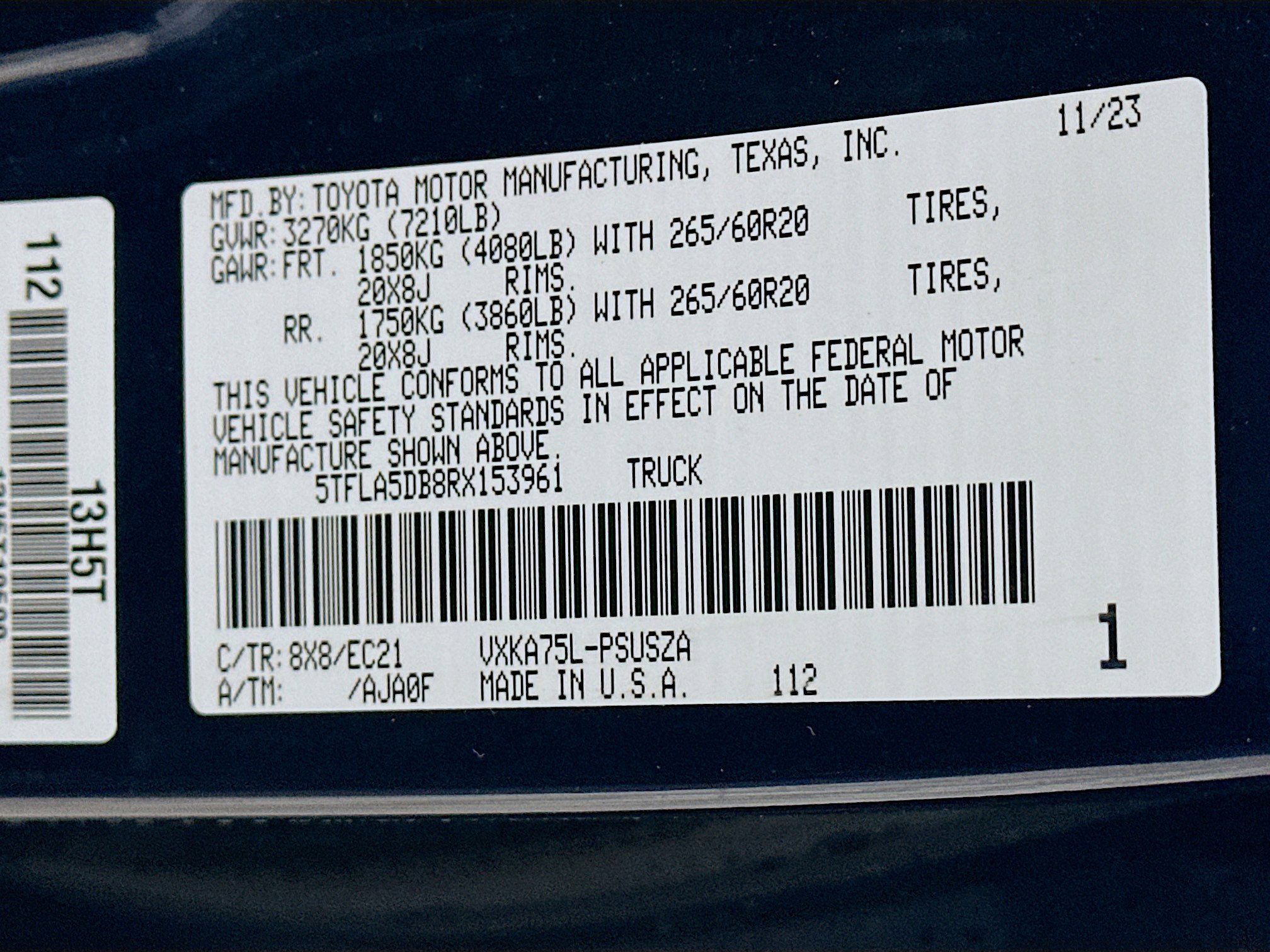 Used 2024 Toyota Tundra SR5 w/ TRD Sport Premium Package image 12