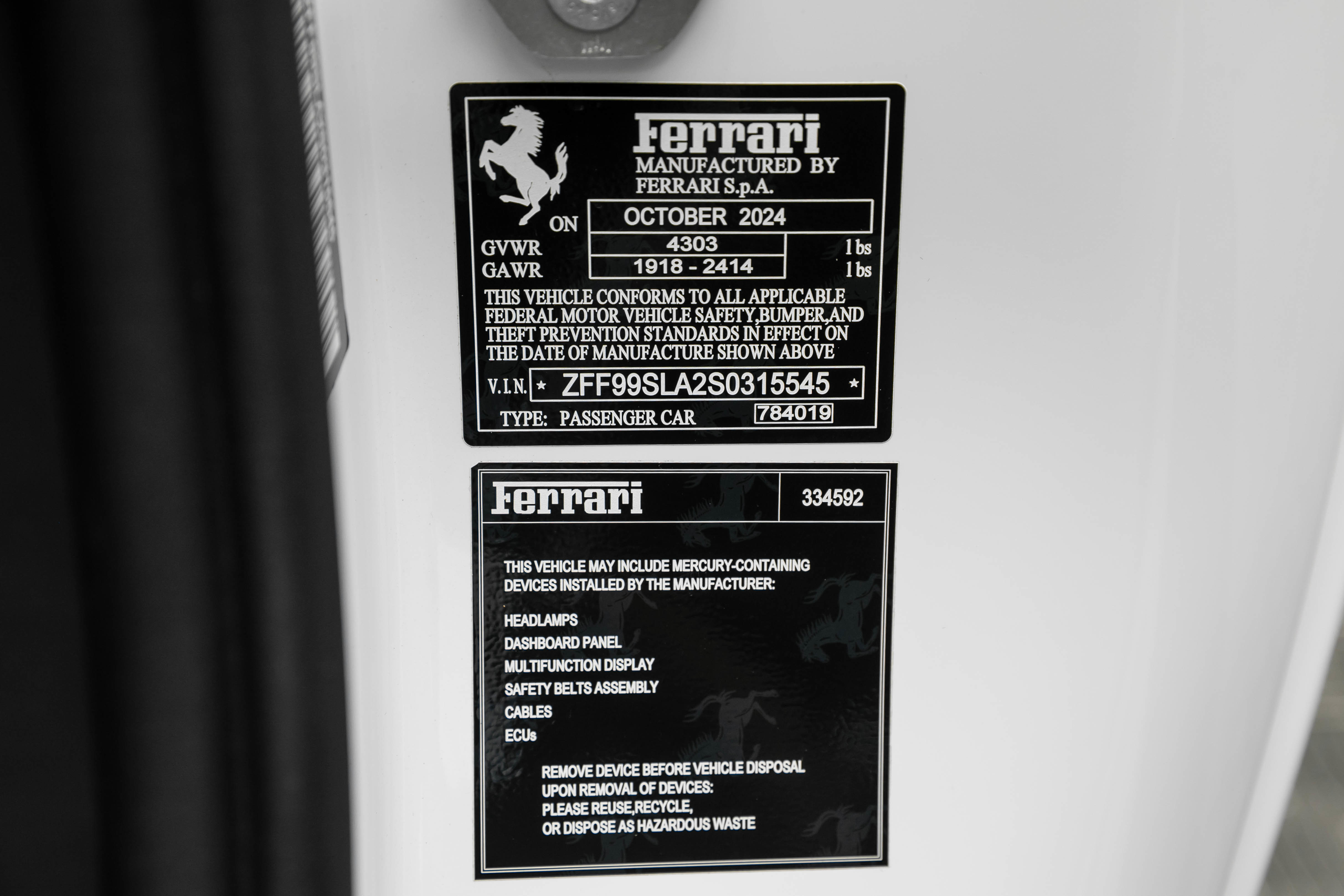 Used 2025 Ferrari 296 GTB image 18