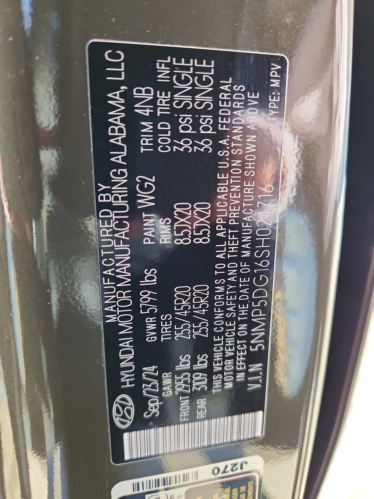 Used 2025 Hyundai Santa Fe Calligraphy image 19