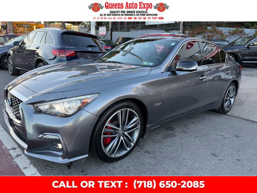 Used 2018 INFINITI Q50 Red Sport 400 w/ Sensory Package (Sport) image 5