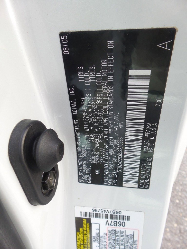 Used 2005 Toyota Sienna XLE FWD image 19