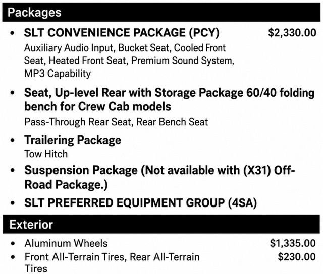 Used 2026 GMC Sierra 2500 SLT w/ SLT Convenience Package AWD/4WD image 6
