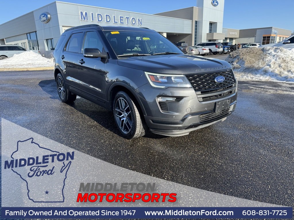 Certified 2019 Ford Explorer Sport w/ Equipment Group 401A image 1