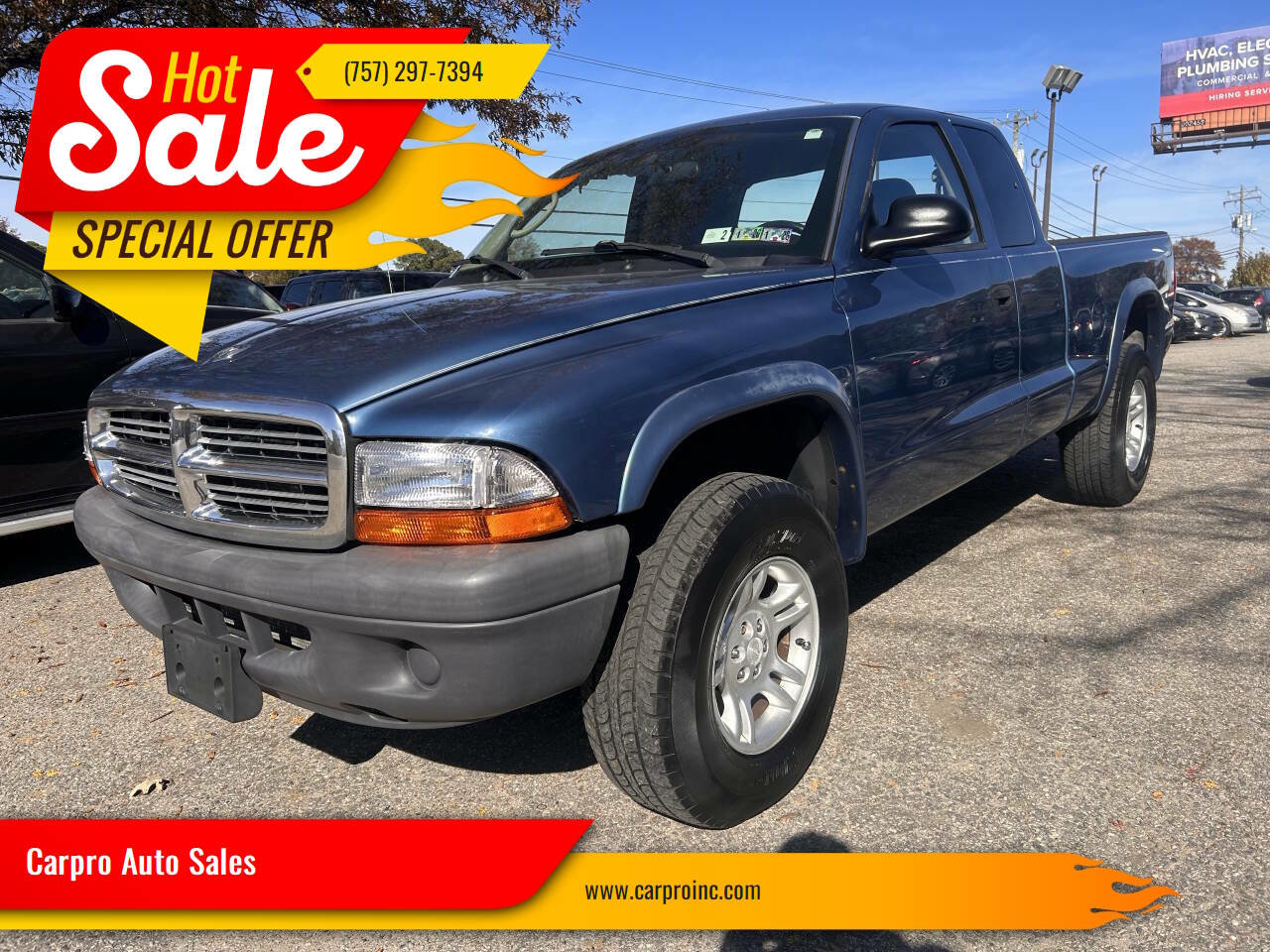 Used 2004 Dodge Dakota 4x4 Club Cab w/ Tire & Handling Group