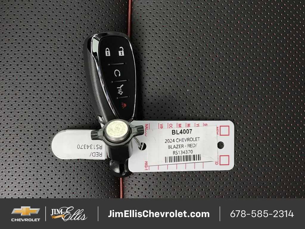 New 2024 Chevrolet Blazer RS w/ Enhanced Convenience Package image 71