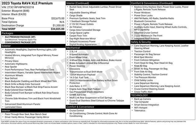 Used 2023 Toyota RAV4 XLE Premium FWD image 10