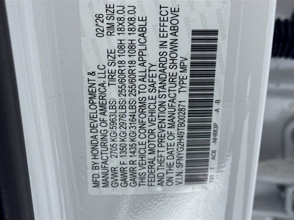 New 2026 Honda Pilot EX-L image 42