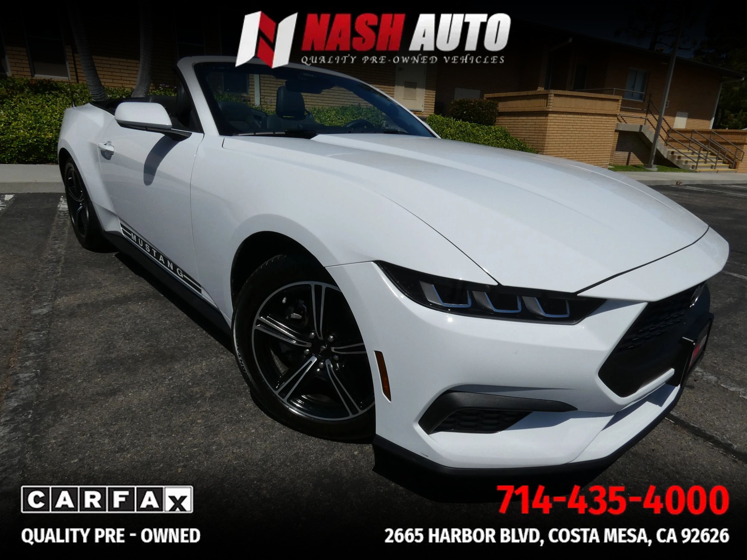 Used 2024 Ford Mustang Convertible RWD image 6