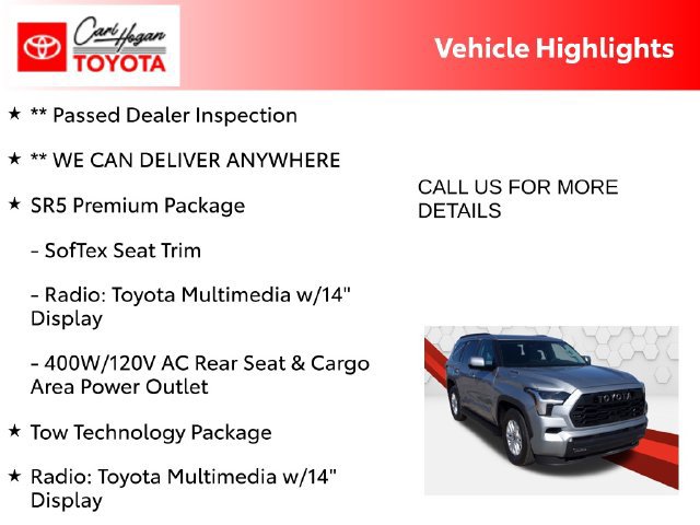 Used 2024 Toyota Sequoia SR5 w/ SR5 Premium Package AWD/4WD image 5