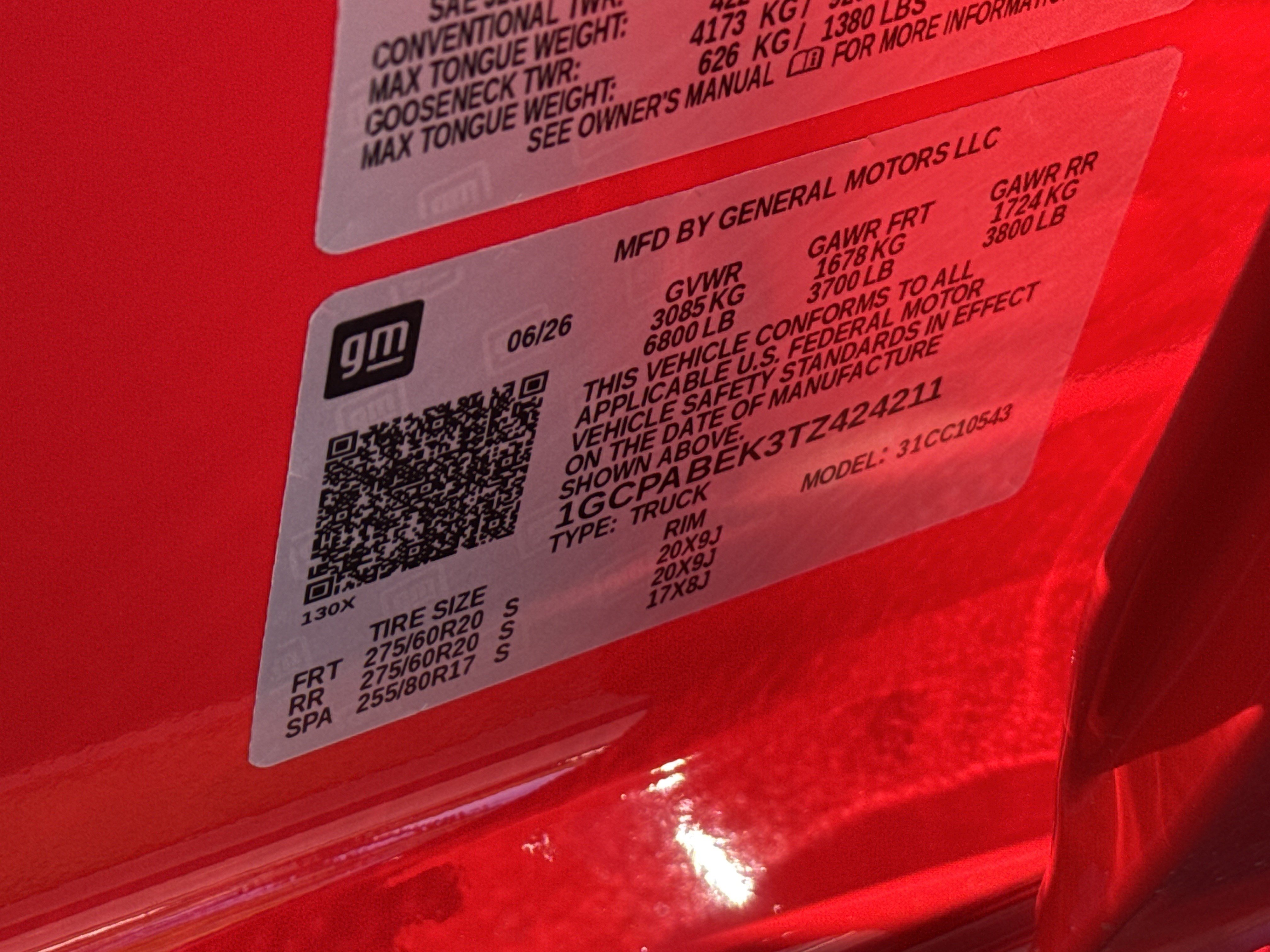 New 2026 Chevrolet Silverado 1500 Custom RWD image 28