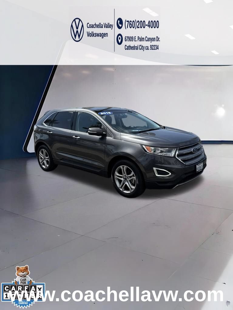 Used 2015 Ford Edge Titanium w/ Equipment Group 301A FWD 360° Tour