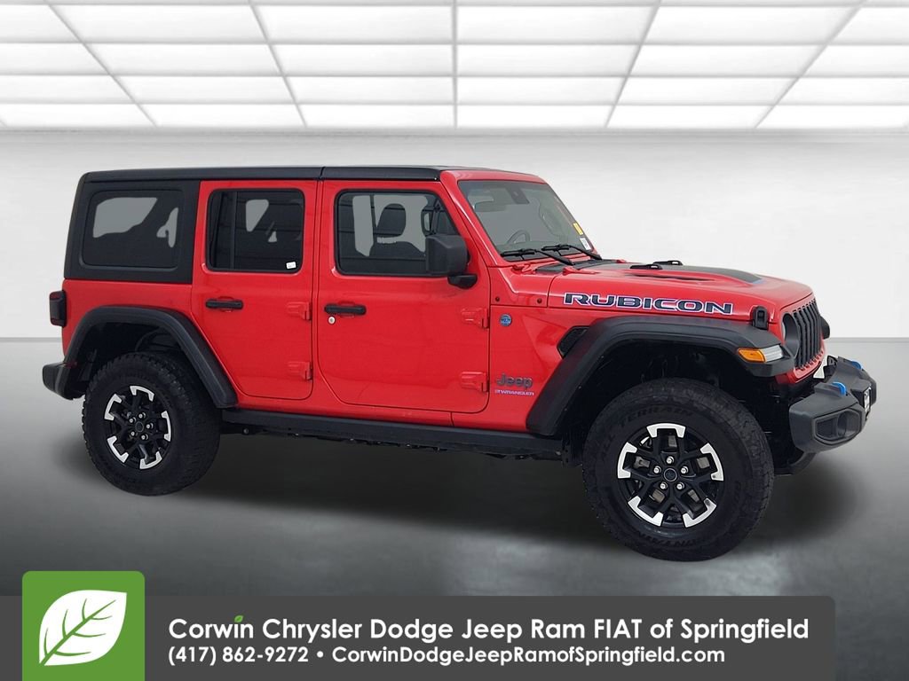 Certified 2024 Jeep Wrangler Unlimited Rubicon 4xe